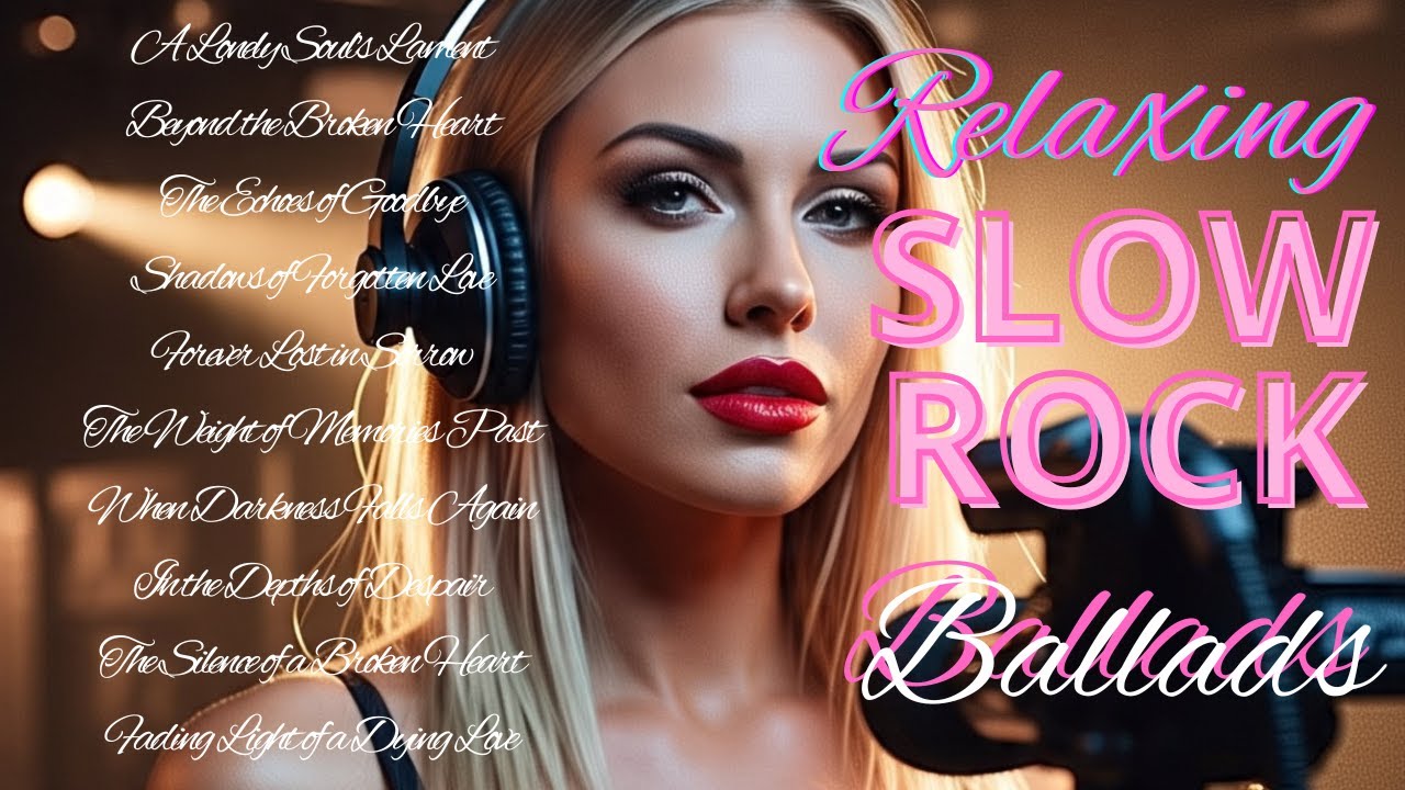[RELAX Slow Rock Music 🎧] Rock | Ballad | Sleep | Soft Rock | Enjoy | Calm Mood | Music Therapy