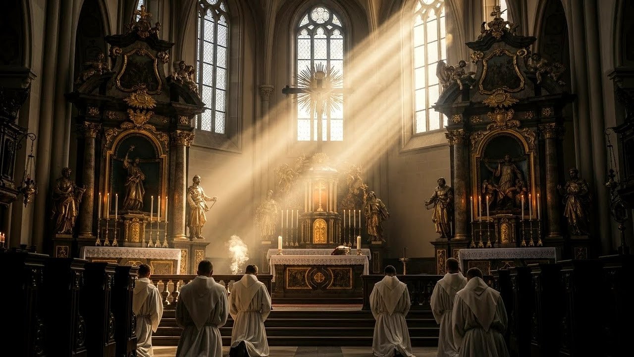 Chorał Gregoriański — Uspokojenie i Odpoczynek ✝️ Mt 11,28 „Przyjdźcie do Mnie…” (1H)