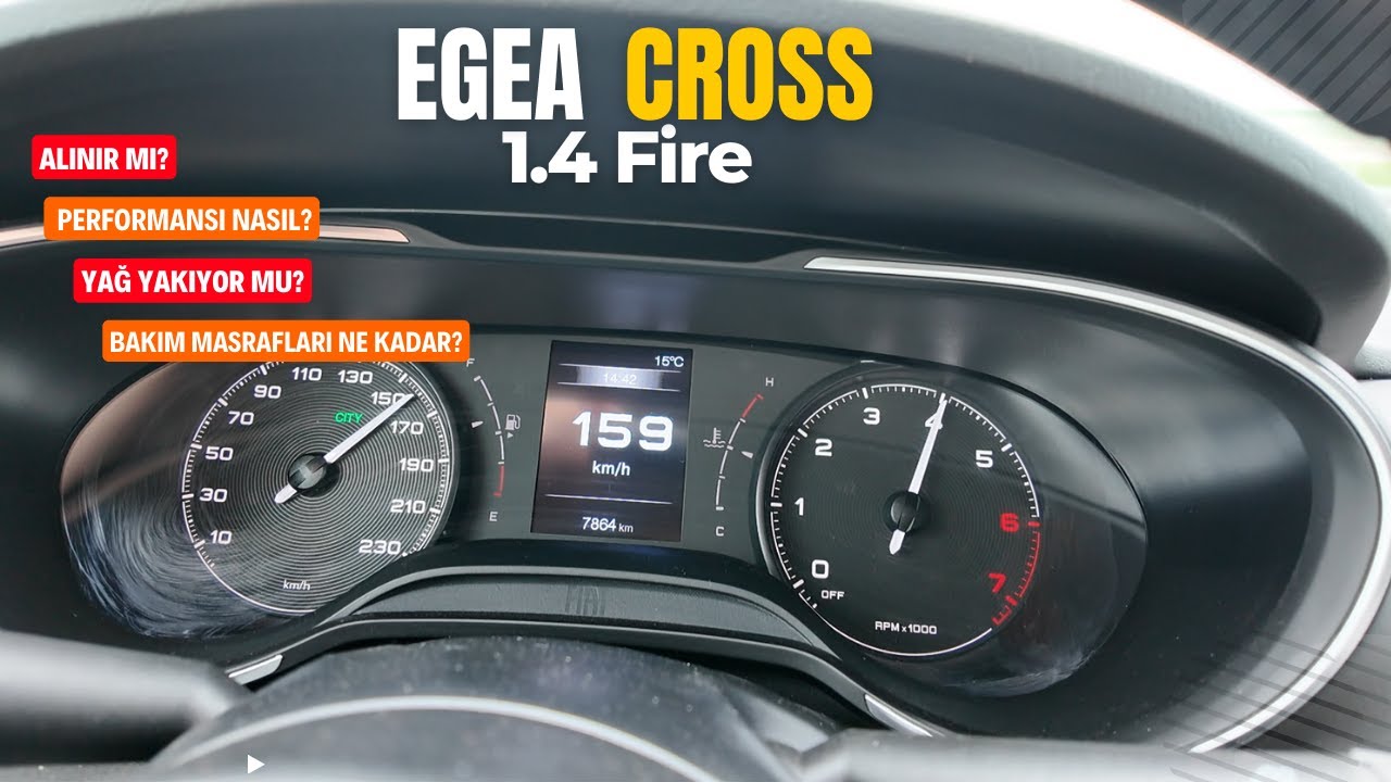 Egea Cross 1.4 Fire Bakıma Götürdüm | Bu Araç Alınır mı? | Egea Cross Yağ Sorunu Var mı?