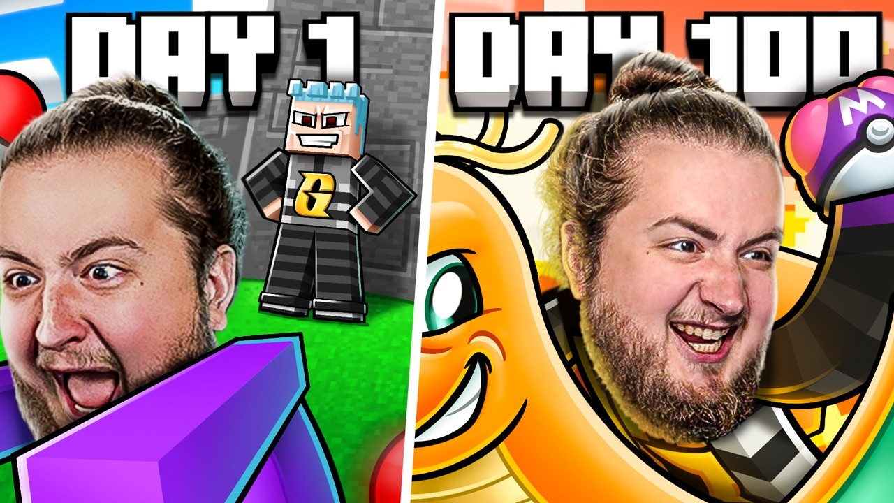 I Spent 100 Days in a Pixelmon Server