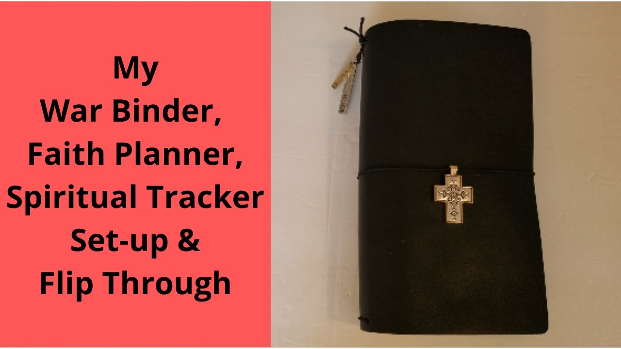 My War Binder (Faith Planner, Spiritual Tracker) TN Prayer Journal Set up & Flip Through