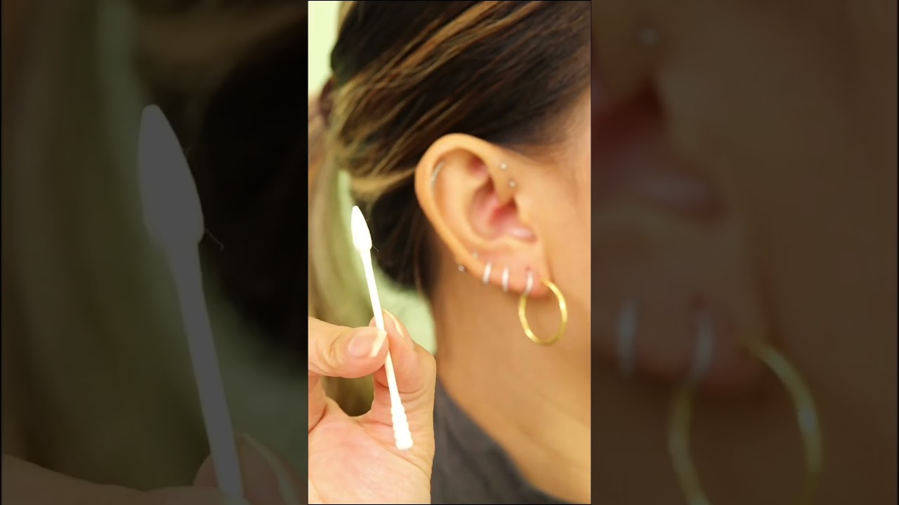 Piercing Aftercare tips 💡