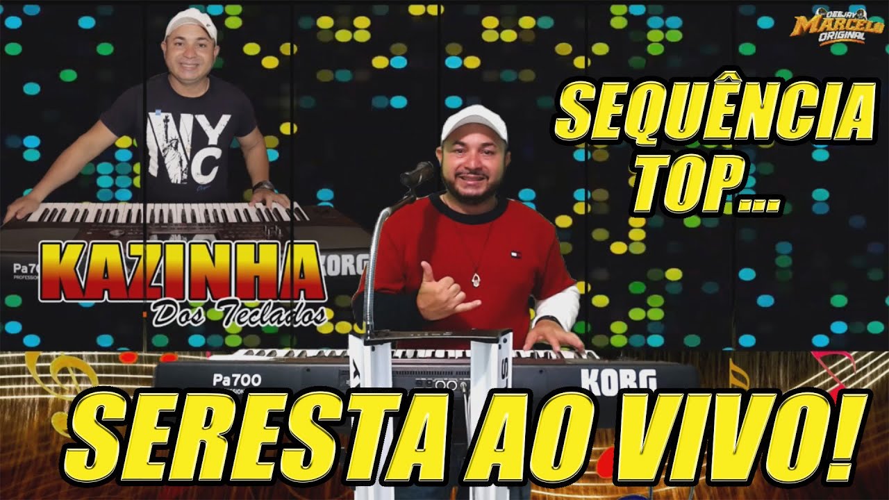 🎶SERESTA AO VIVO - 🎹  KAZINHA DOS TECLADOS