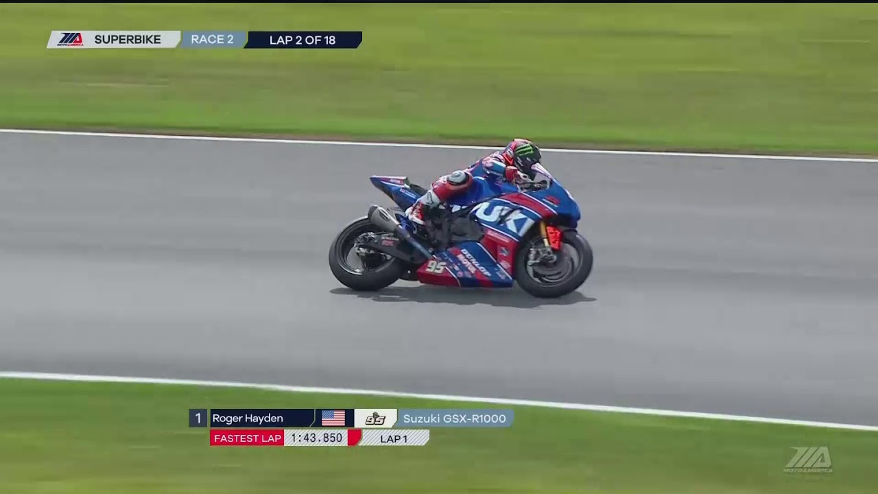 FULL RACE : Motul Superbike Race 2 from Pittsburgh International Race Complex