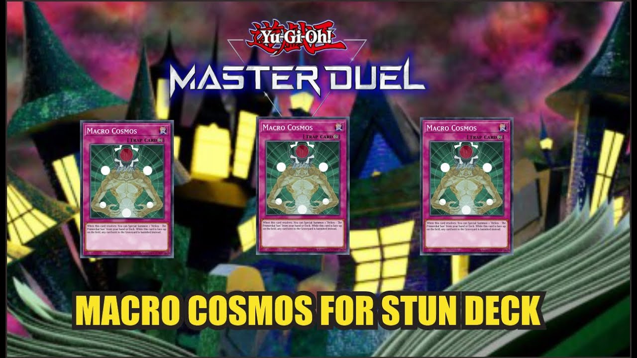 Macro Cosmos is Powerful for This Stun Deck ~ Yu-Gi-Oh! Master Duel Season 50