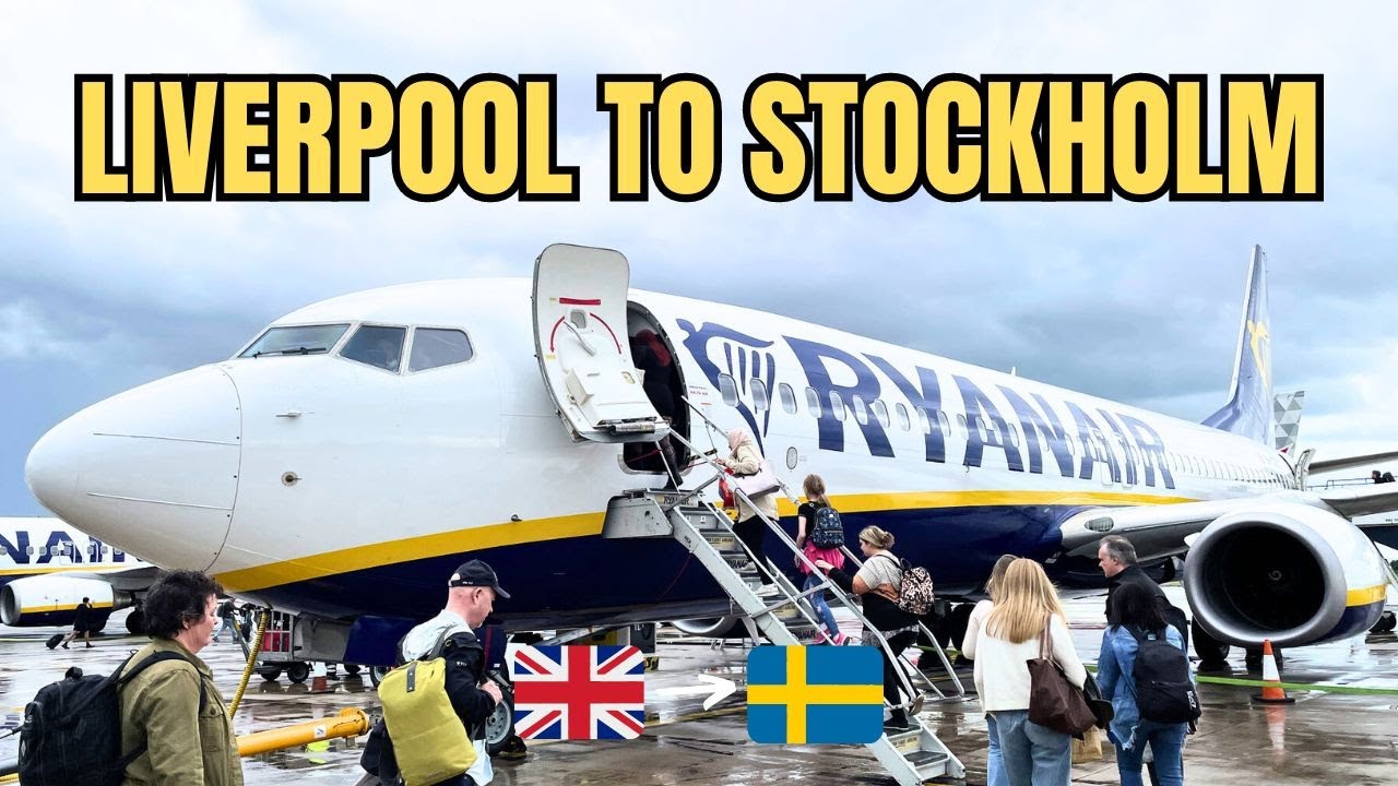 Flying from Liverpool to Stockholm Arlanda Airport | Sweden Travel Day