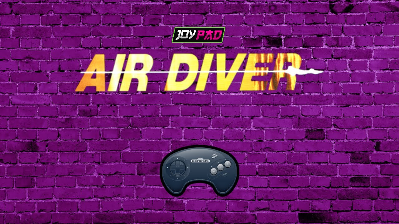 🎮 AIR DIVER | Genesis | MegaDrive | MD |👨‍🦯Walkthrough