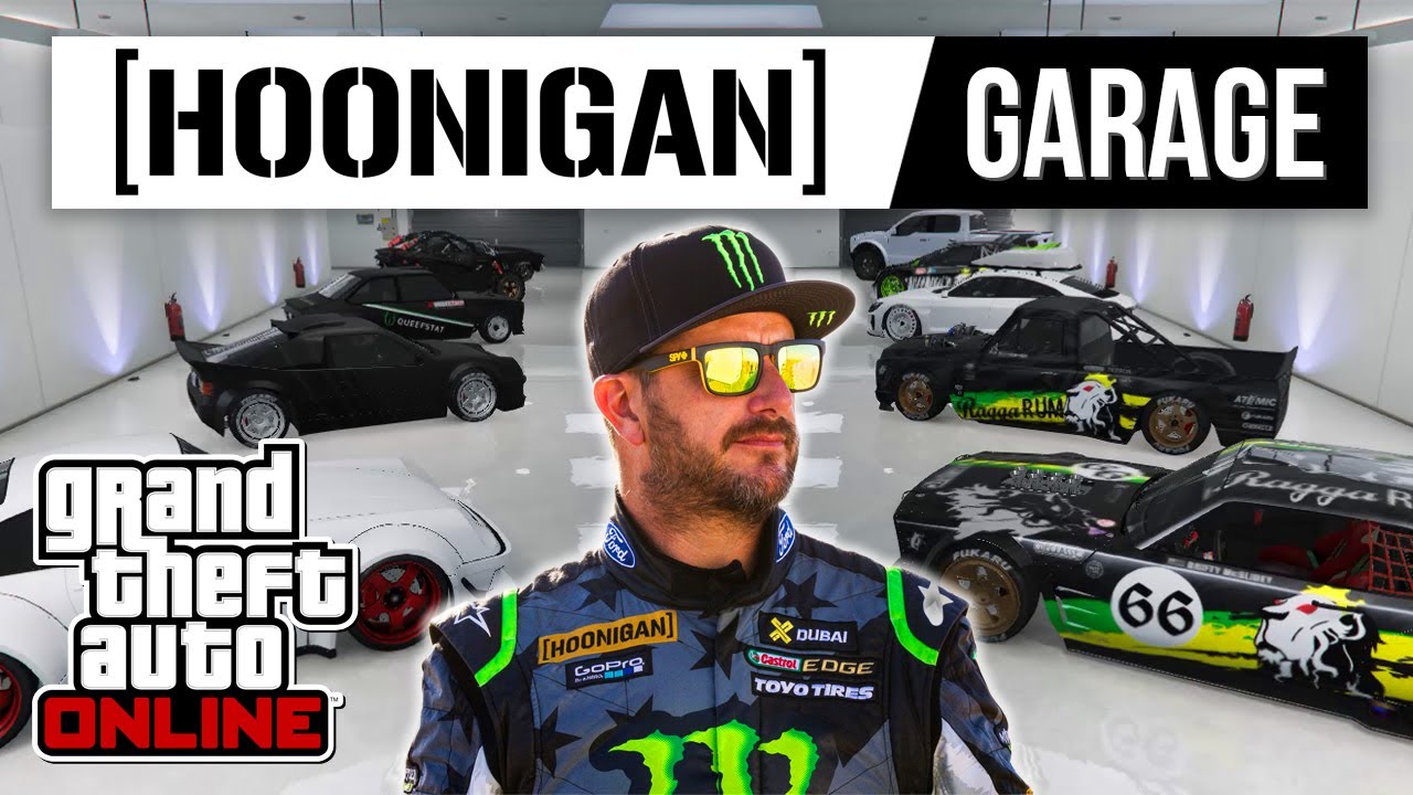 Ken Block's [HOONIGAN] Garage in GTA 5 Online