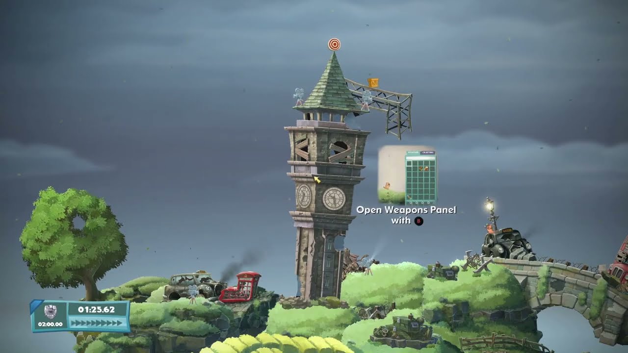 Worms W.M.D Basic Tutorial | Cachy OS | Linux Gaming | Gameplay