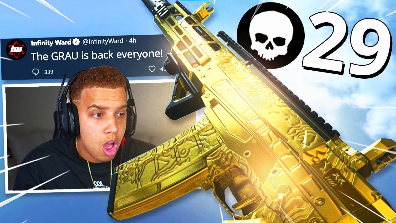 The GRAU META is BACK..😱 NO RECOIL CLASS SETUP in Season 5! (Modern Warfare Warzone)