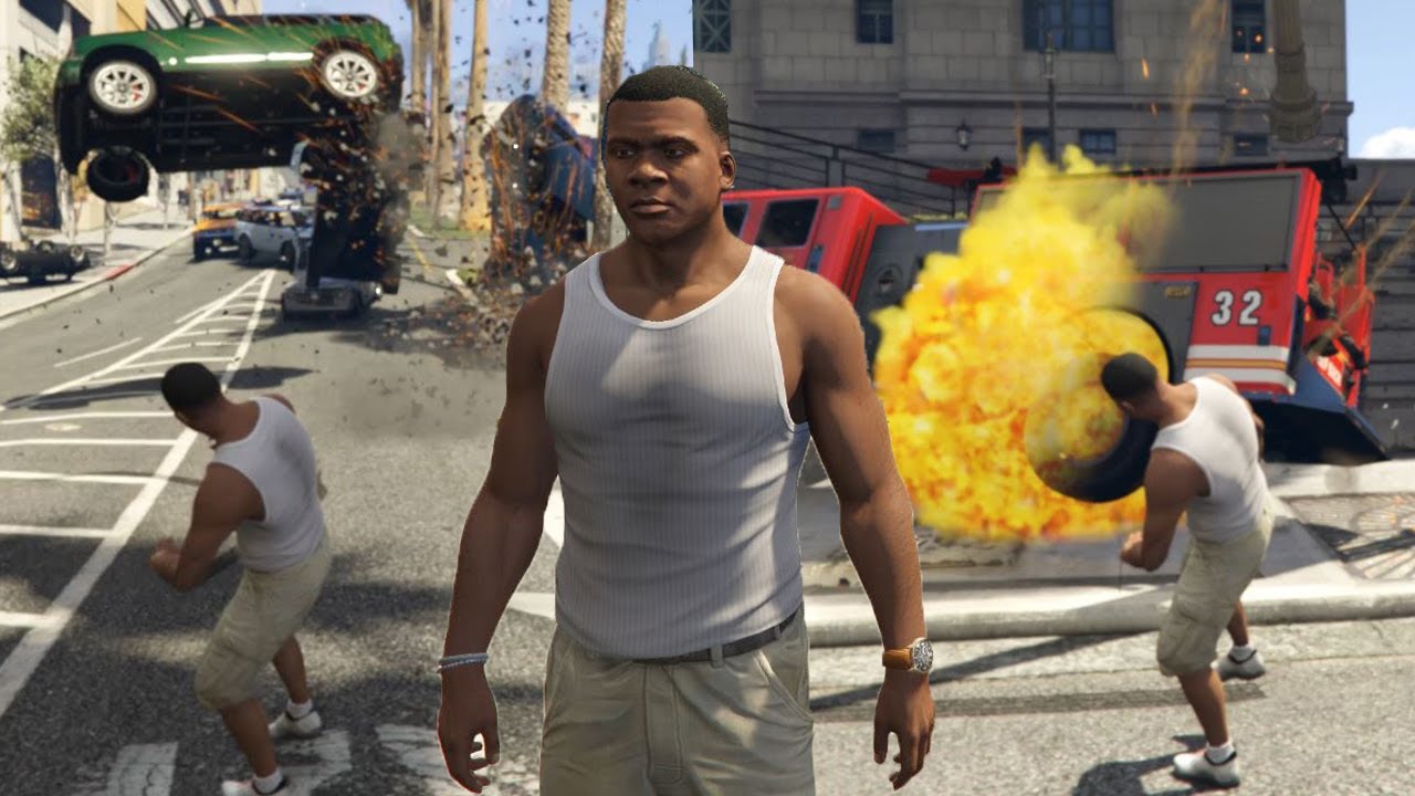 GTA 5 SUPER PUNCH VS CARS COMPILATION EPISODE #19