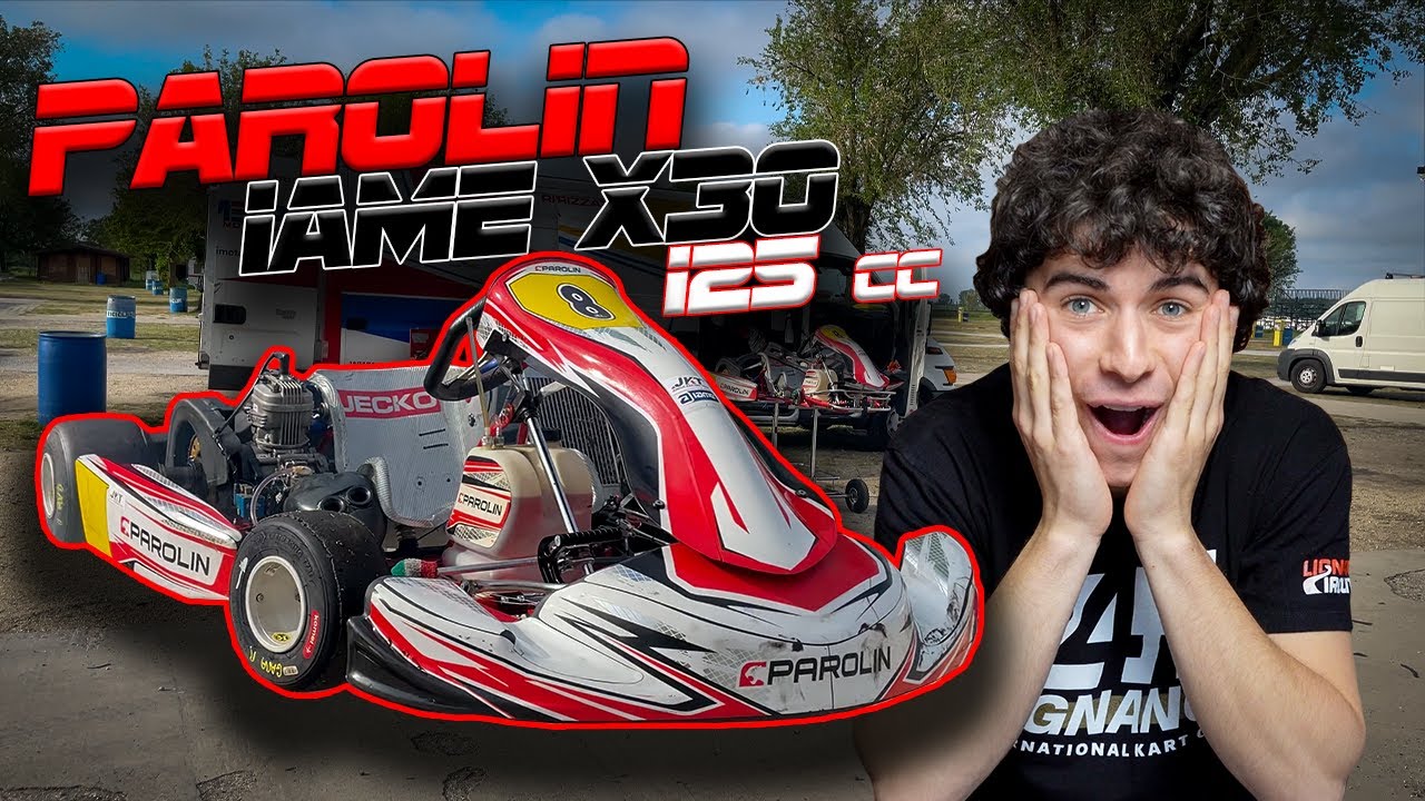 PILOTA UFFICIALE PER UN GIORNO - Test Drive Parolin LeMans Iame X30 125