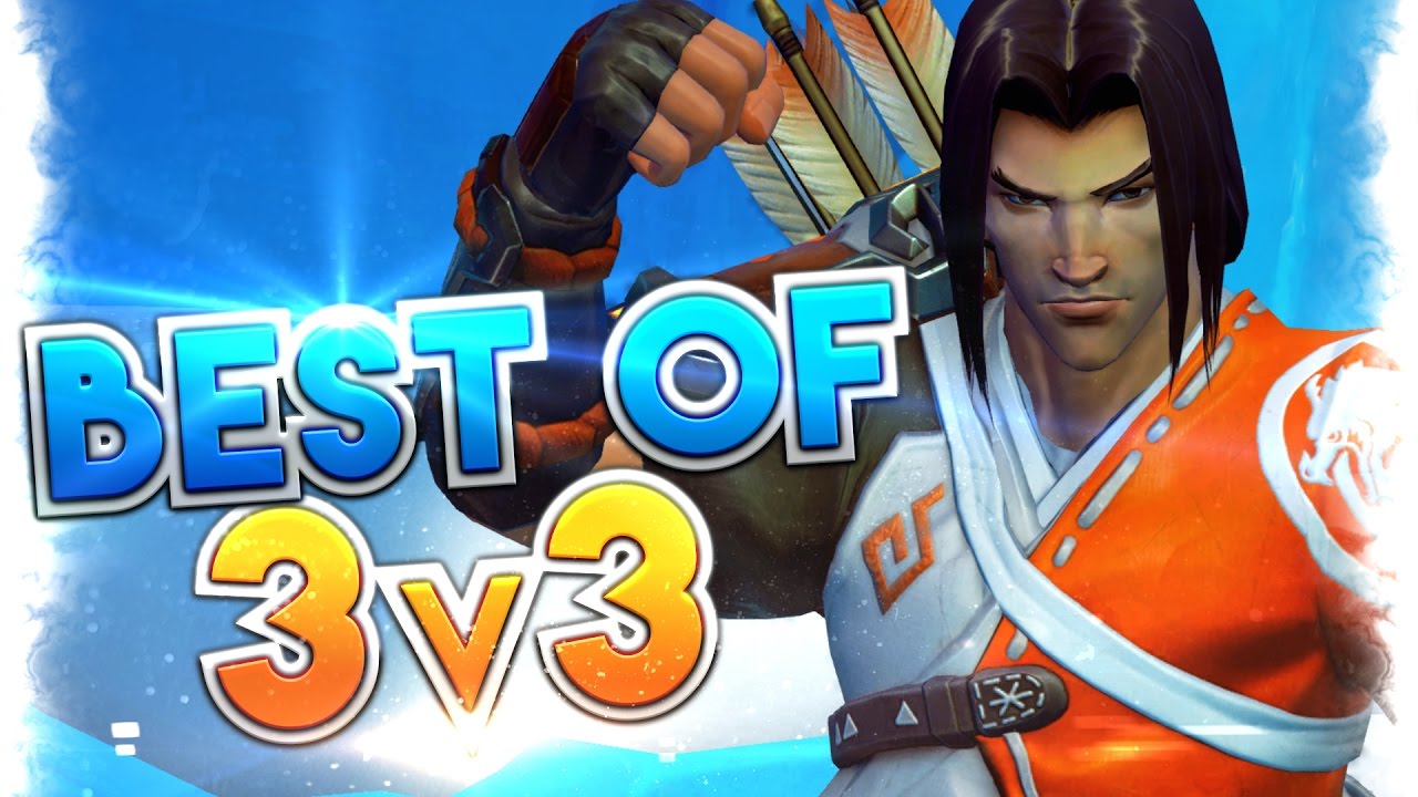 3v3 Map Best Moments | Overwatch Funny, Lucky and Best Moments!
