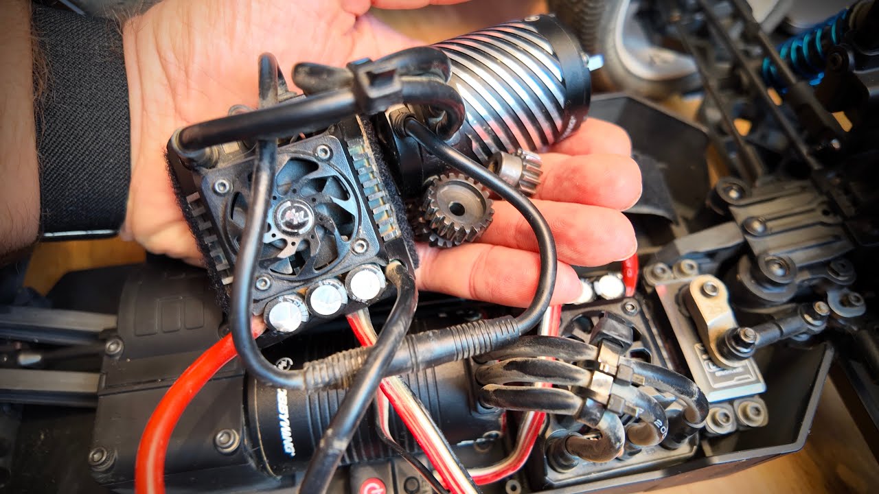 Tekno MT48 2.0: auf der Suche nach der perfekten Motor/Ritzel Kombination