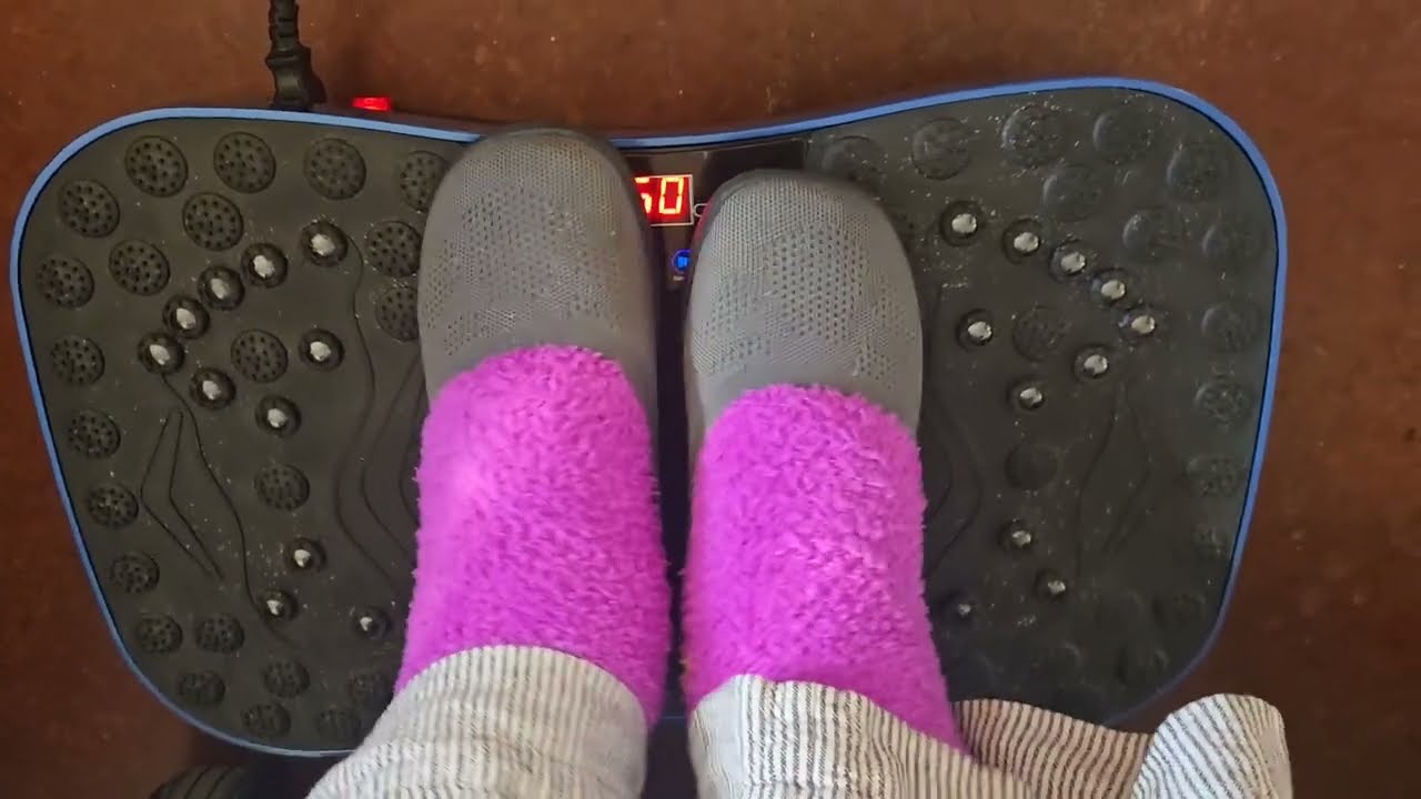 Vibration Plate for Seniors, Swelling, Stroke, Parkinsons Disease, MS, People in Wheelchair