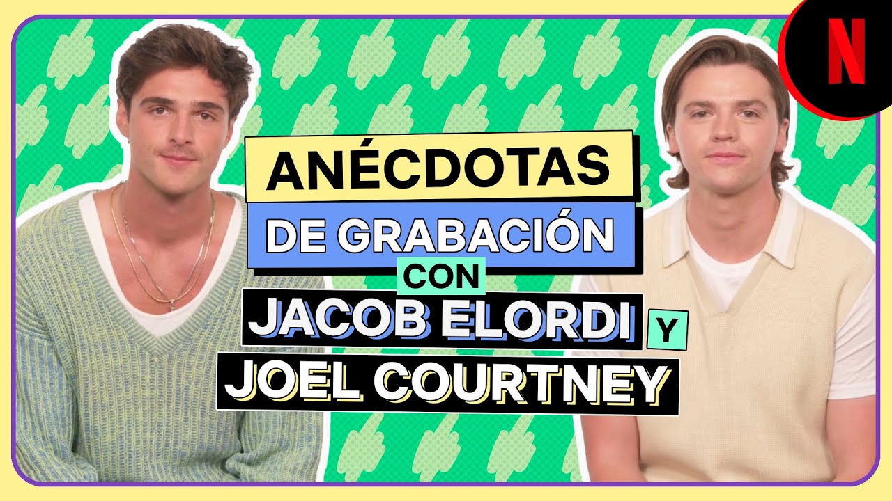Así grabaron Jacob Elordi y Joel Courtney la carrera de go karts | El stand de los besos 3