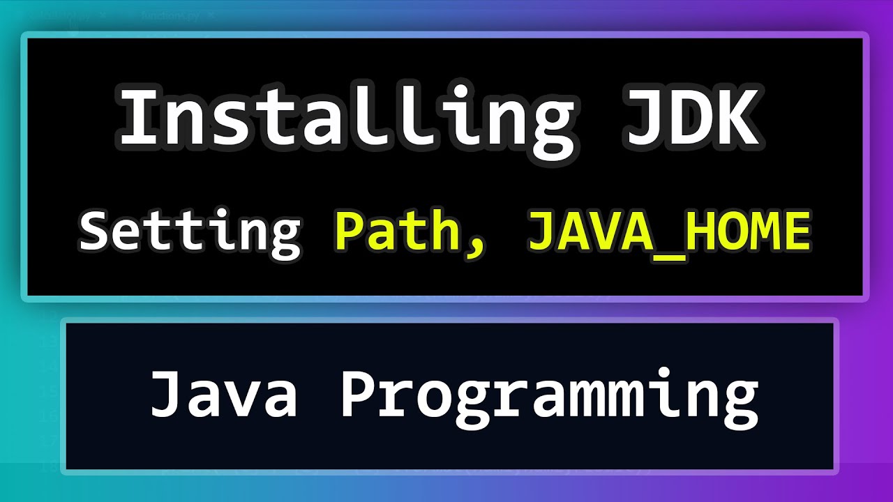 Как загрузить и установить JDK | Настройка пути и JAVA_HOME для программирования на Java