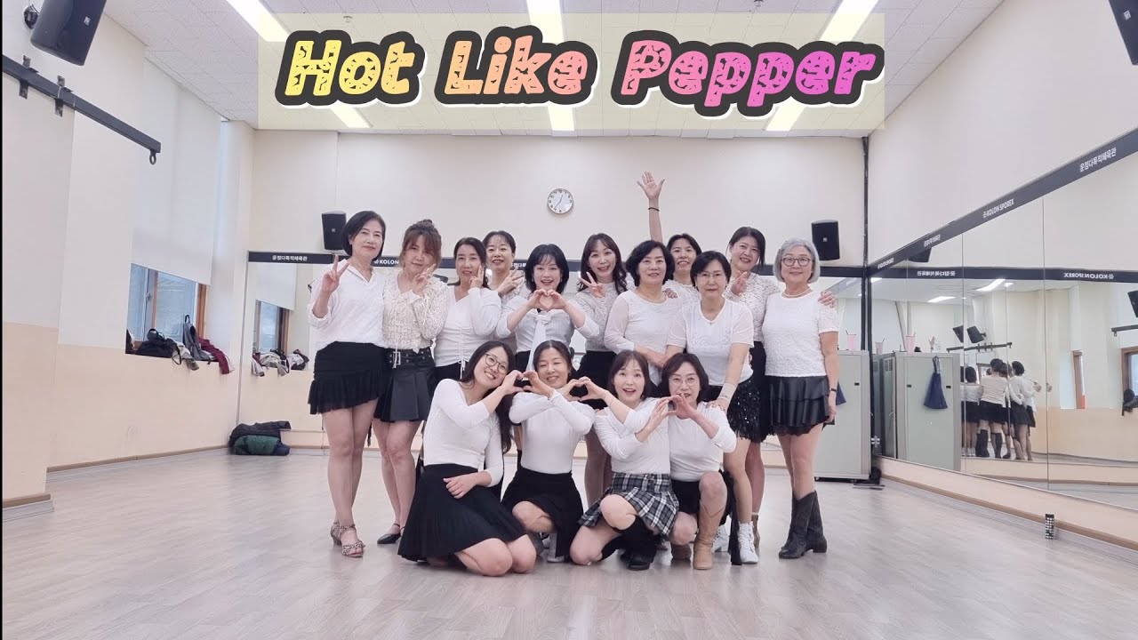 Hot Like Pepper Linedance/Easy Intermediate 