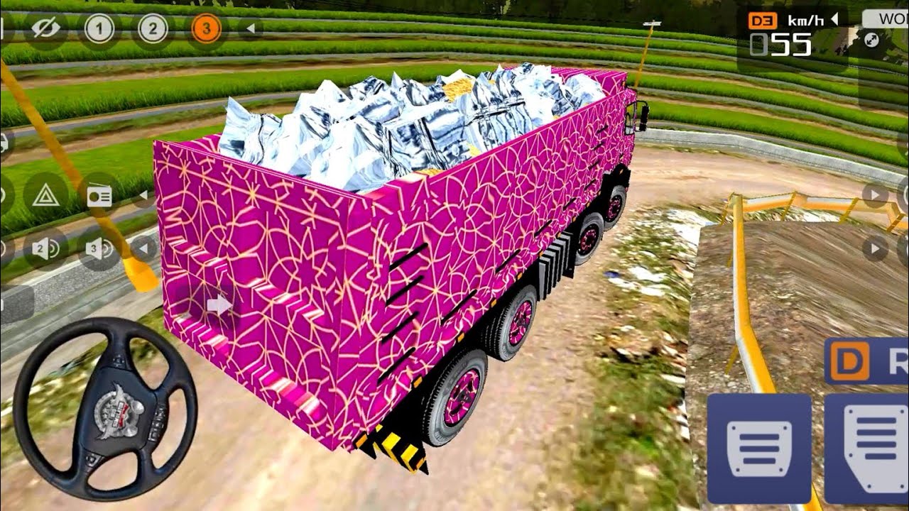 INDIAN 6×6 WHEELER TRUCK OFF-ROAD DRIVE ! BUS SIMULATOR INDONESIA 2026