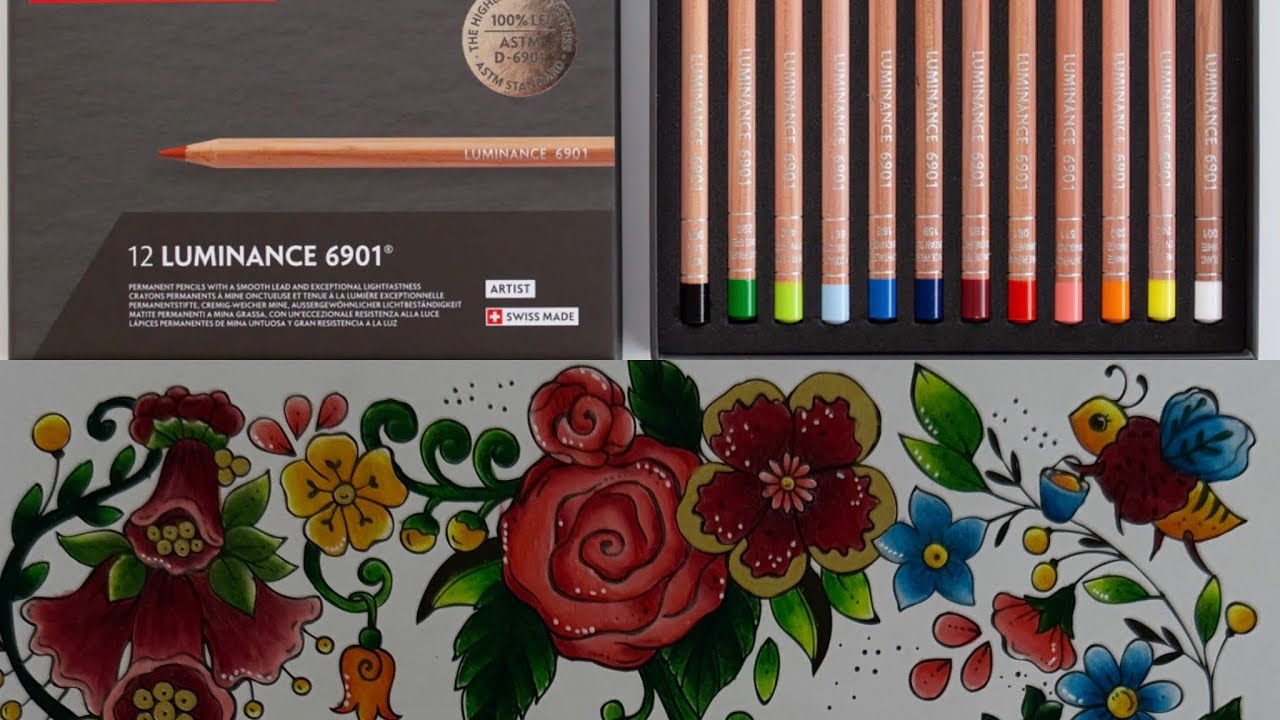 small set challenge luminance in the new rita berman coloring book
