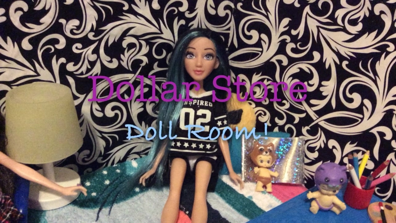 Dollar Store Doll Room Challenge!