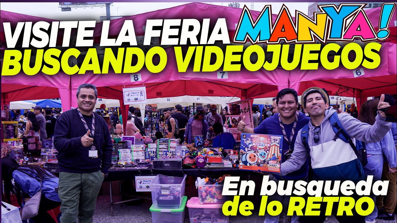 ¡VISITA A LA FERIA MANYA! ¡I ENCONTRAMOS VIDEOJUEGOS BARATOS!  #videojuegos #cachina #tianguis