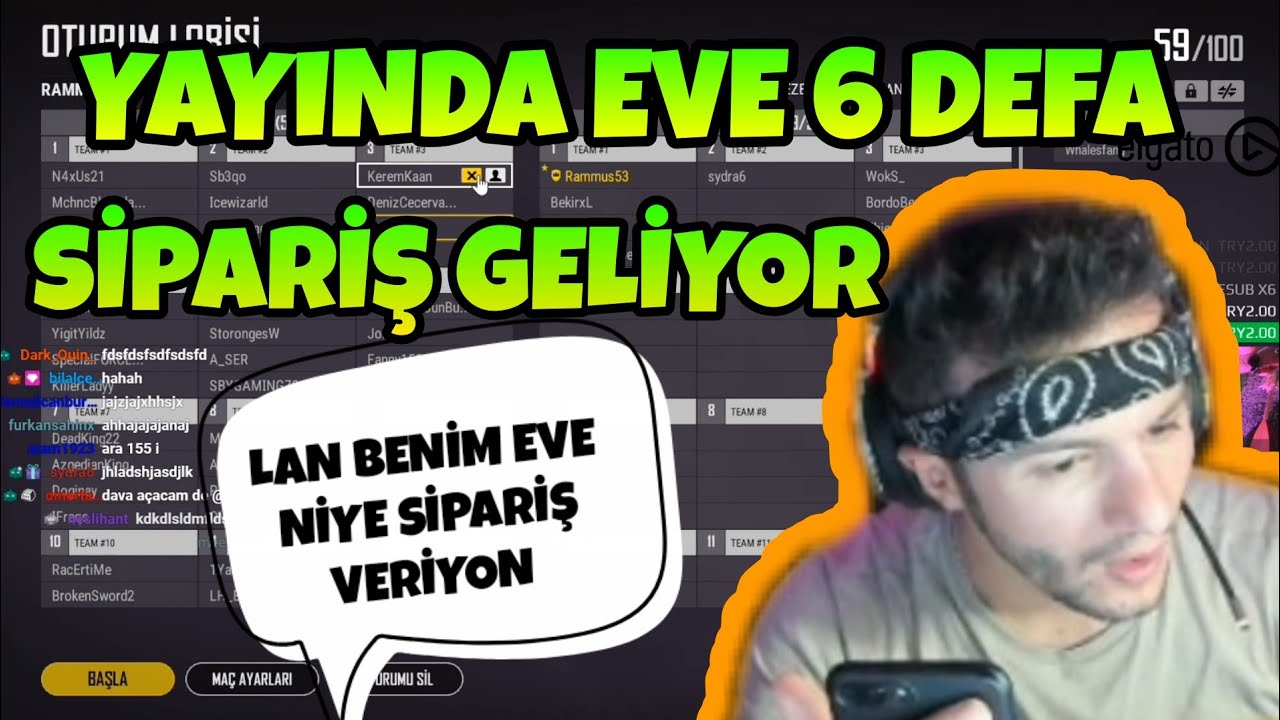 RAMMUS53'DEN GÜNLÜK KOMİK ANLAR #200 (YAYINDA EVE 6 DEFA SİPARİŞ GELİYOR)
