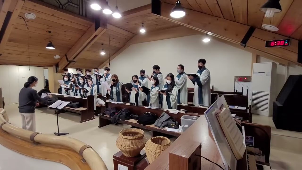 [가락동성당 Cantores 성가대] 21.12.12 성프란치스코의 기도(sebastian temple)