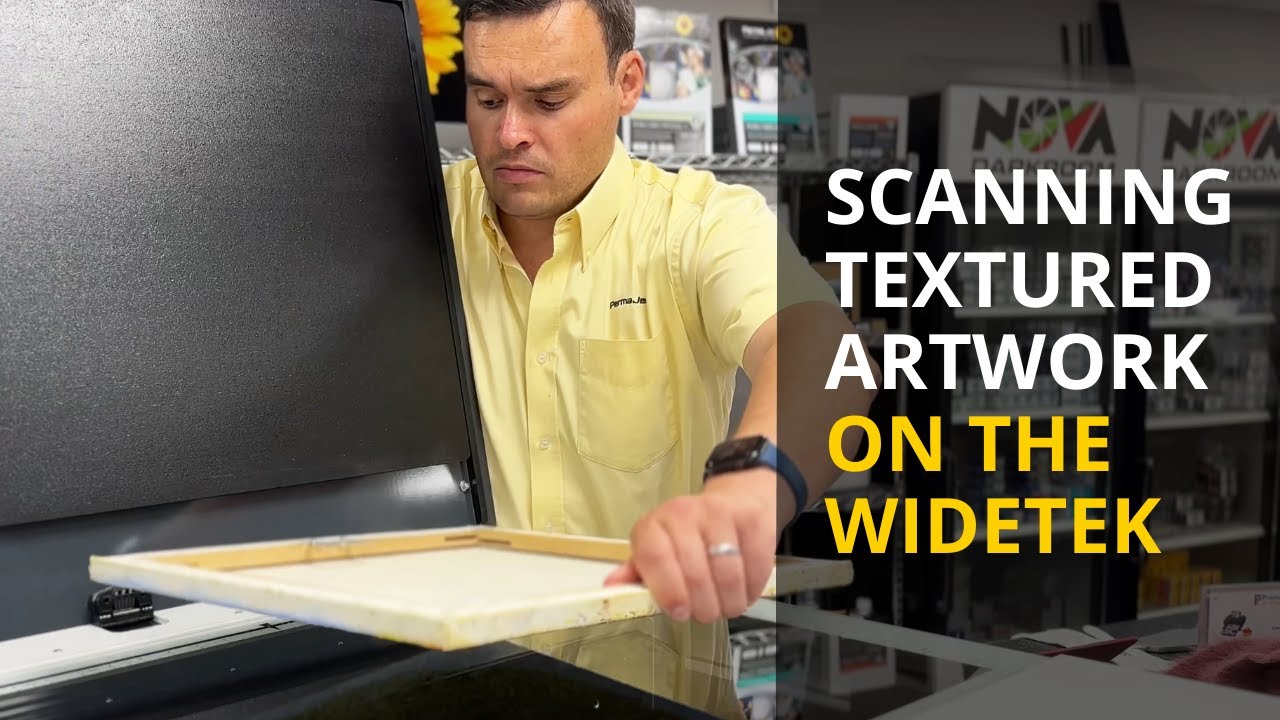 Scanning Textured Artwork on the WideTEK 25 Scanner