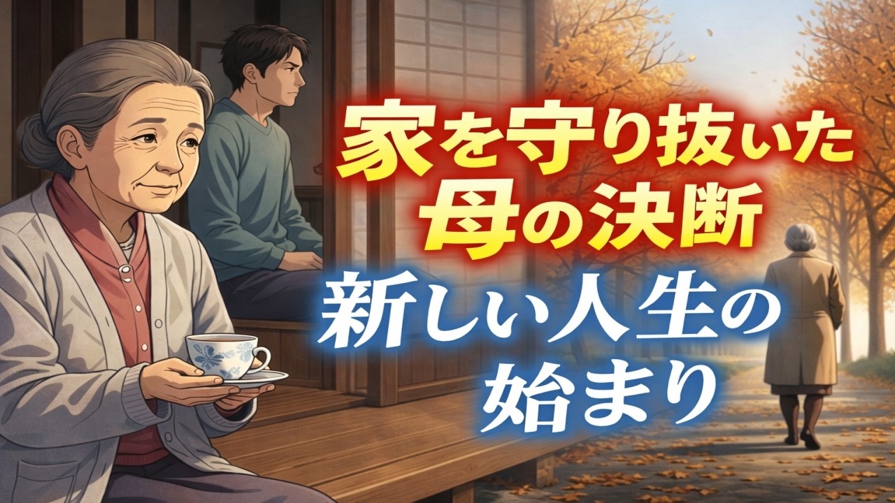 家を守り抜いた母の決断 新しい人生の始まり