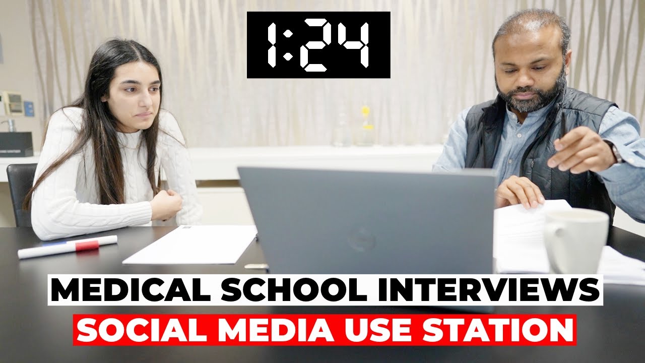Medical School Interview Questions || How to Answer: Doctors Using Social Media #ukinterview #trend