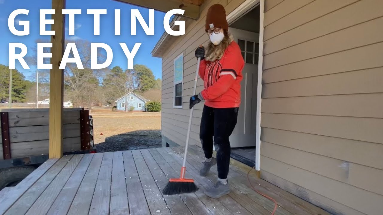 Getting Our Cottage Ready For Paint! 