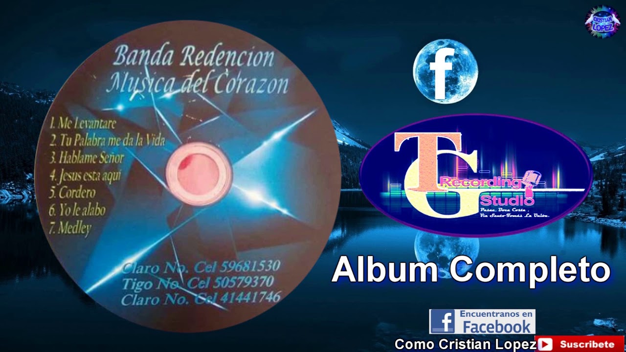 Banda Redenci&oacute;n &Aacute;lbum complet&oacute;