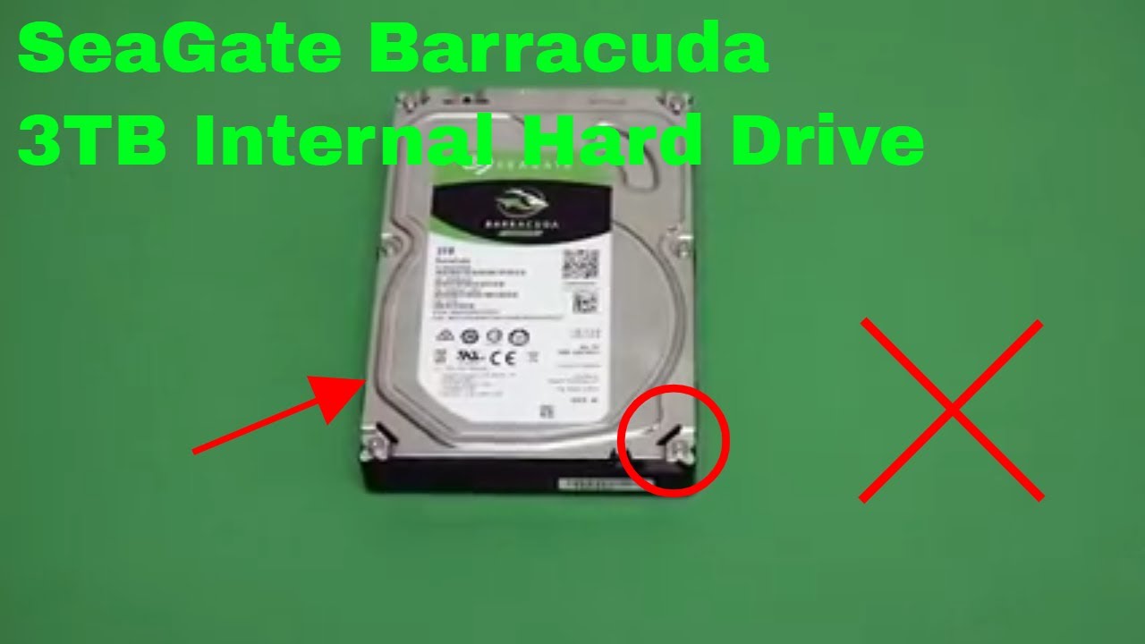 ✅  How To Use SeaGate Barracuda 3TB Internal Hard Drive Review
