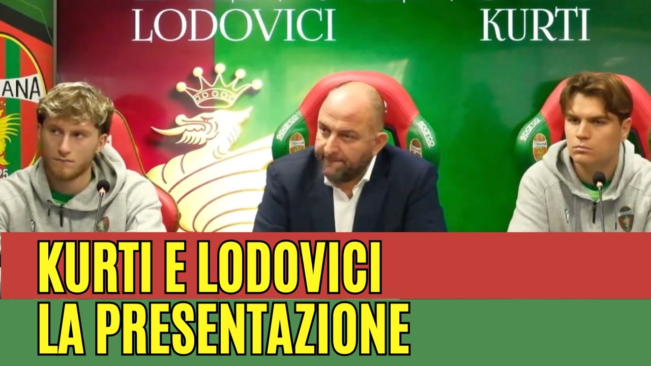 🎙️ La conferenza stampa di #diegoforesti per la presentazione di #adikurti e #riccardolodovici
