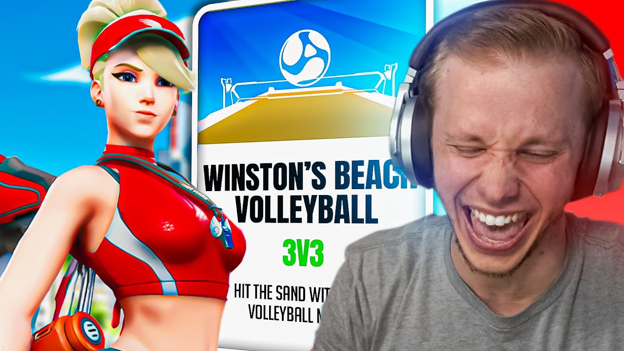I Played The *NEW* Volleyball Gamemode in Overwatch 2 And It's SO FUN!!