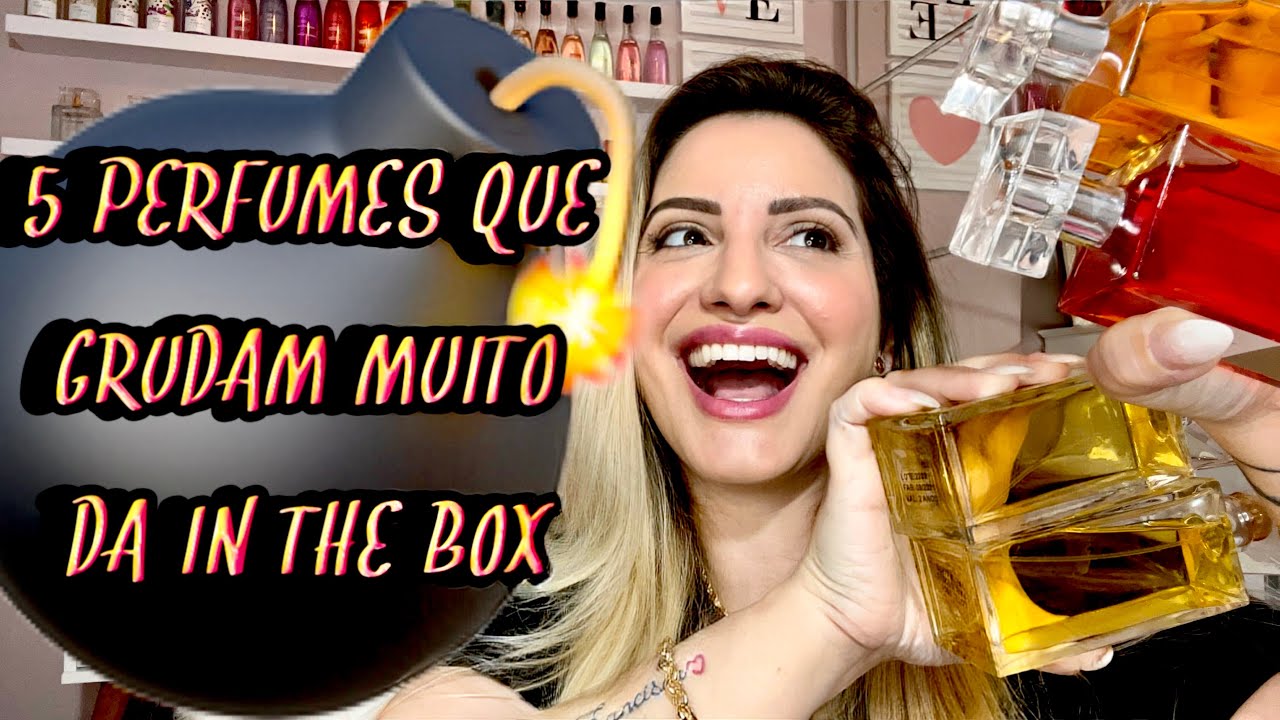 5 PERFUMES QUE GRUDAM NA PELE - In The Box