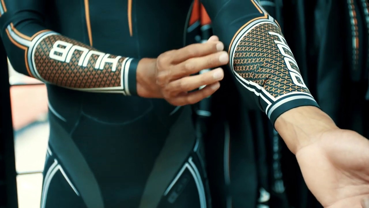 How to put on a HUUB wetsuit