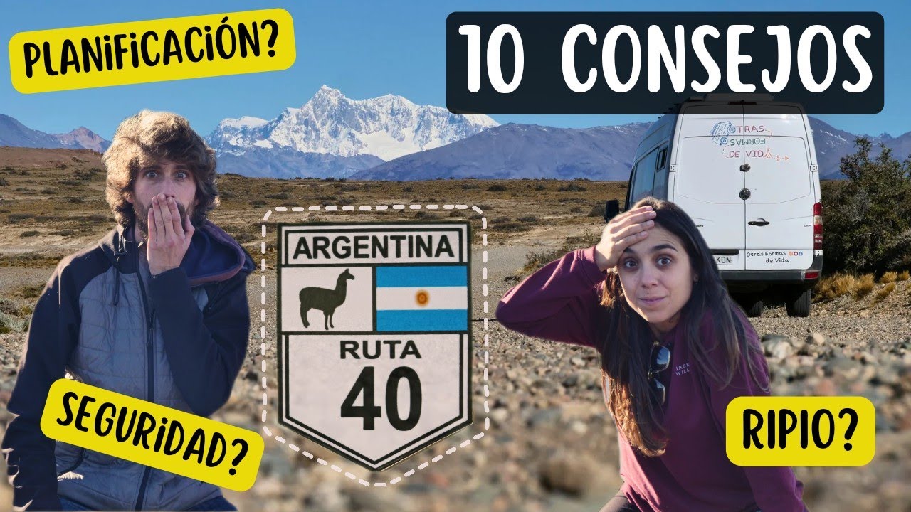 Ruta 40 🧭 El gran road trip de Argentina en Motorhome 🇦🇷 Lo que debes saber!