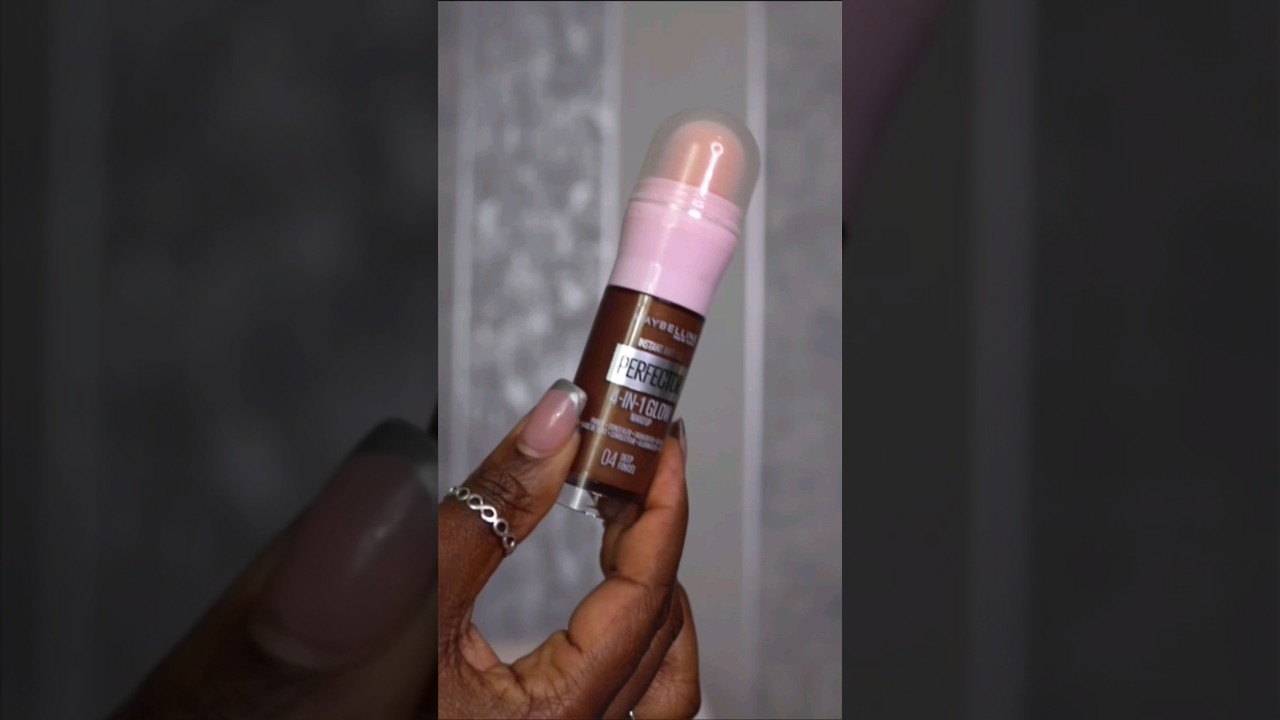 Quick first impressions using Maybelline 4 in 1 foundation (part 1) #darkskin #maybelline #review
