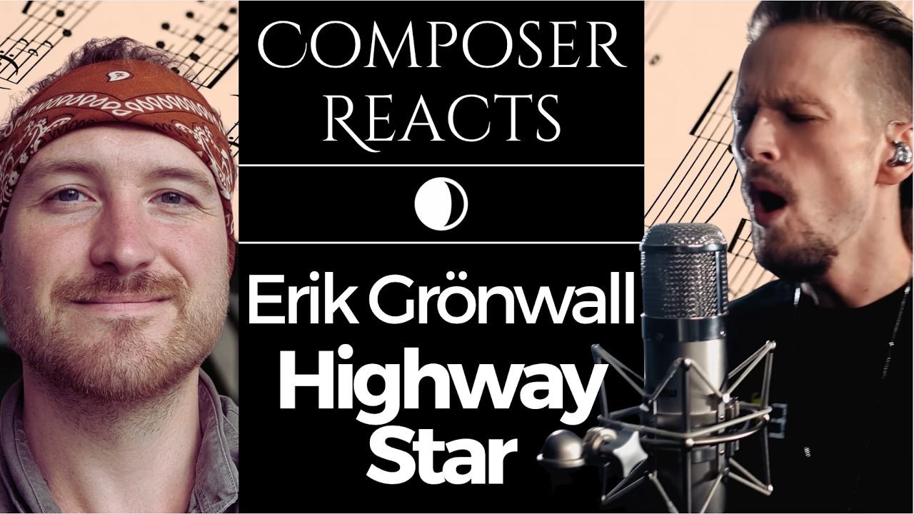 Composer Reacts to Erik Grönwall - Highway Star (Deep Purple Cover)
