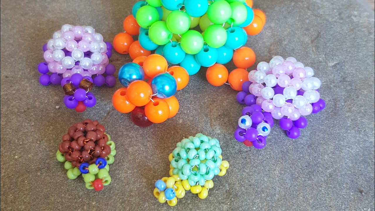 3D korytnačka z koráliek - Tvorivý podvečer