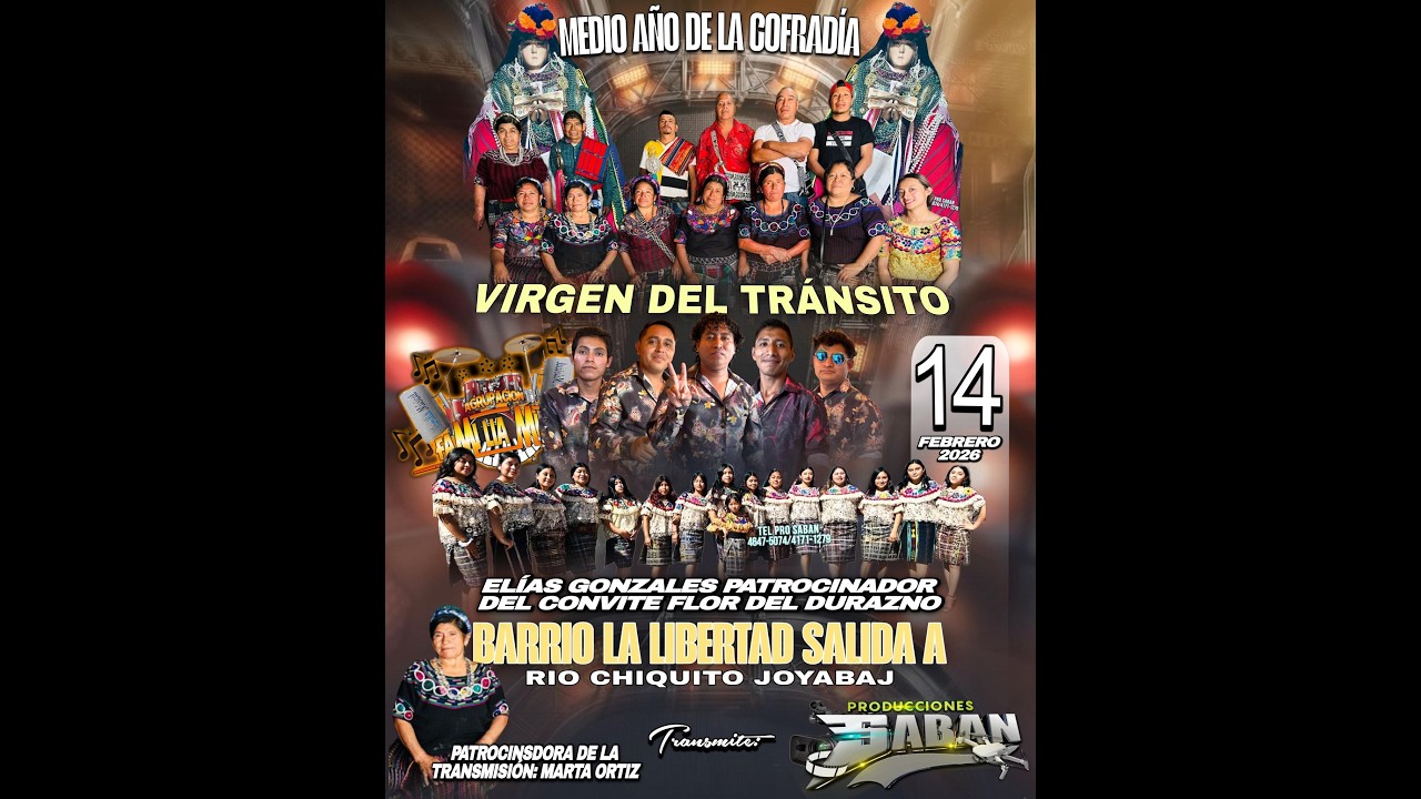 MEDIO AÑO DE LA COFRADIA VIRGEN DEL TRANSITO