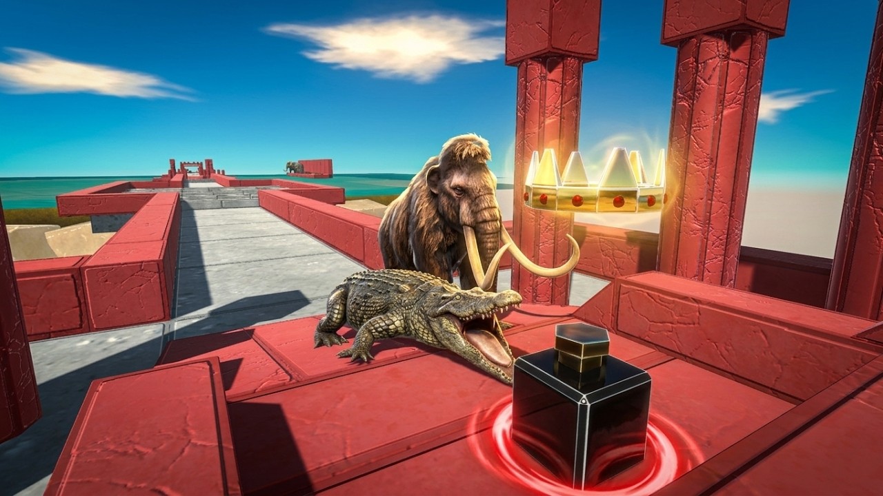 THE IMPOSSIBLE CHALLENGE! 👑 Reptiles vs Prehistoric Animals: Who is the King?