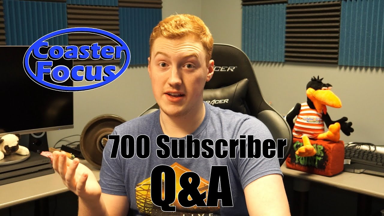 CoasterFocus Q&A Video! Thank You for 700 Subscribers!