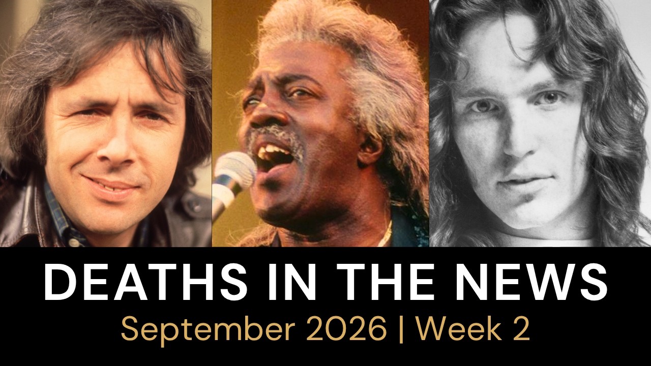 Who Died This Week | September 2026 #2 Celebrity Deaths & More