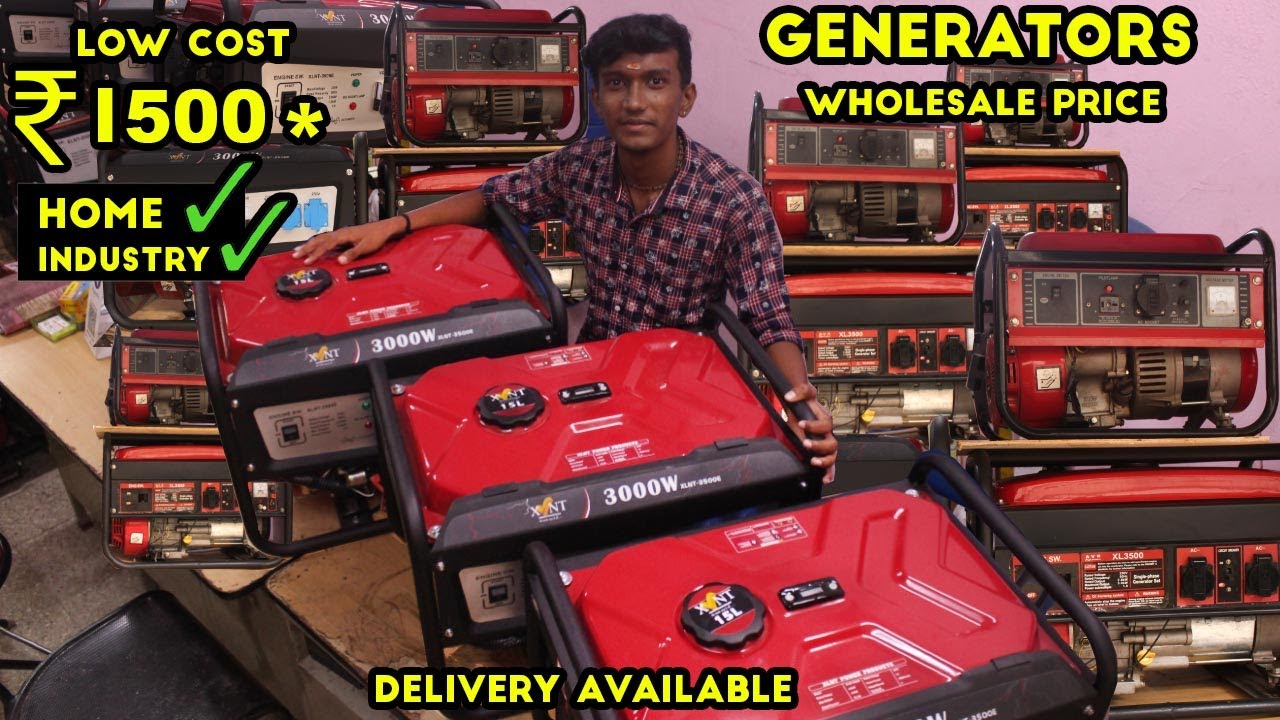 Cheapest Generator and Genset Generator Wholesale Market Silent Genset Low Price Machine Equipments