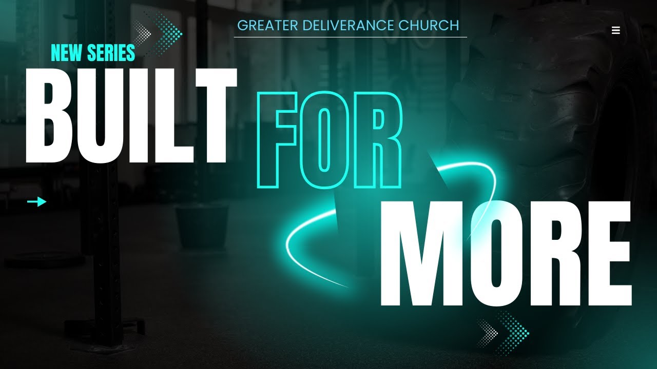Built For This Series //PastorMark