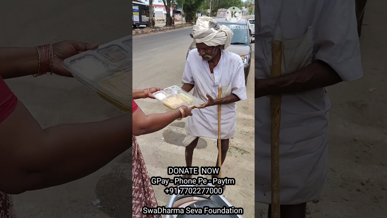 food Offering by SwaDharma Seva Foundation