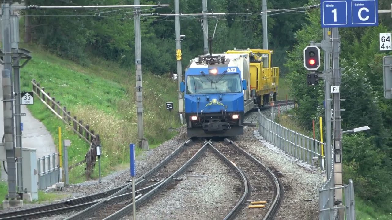 Bahnverkehr in Filisur